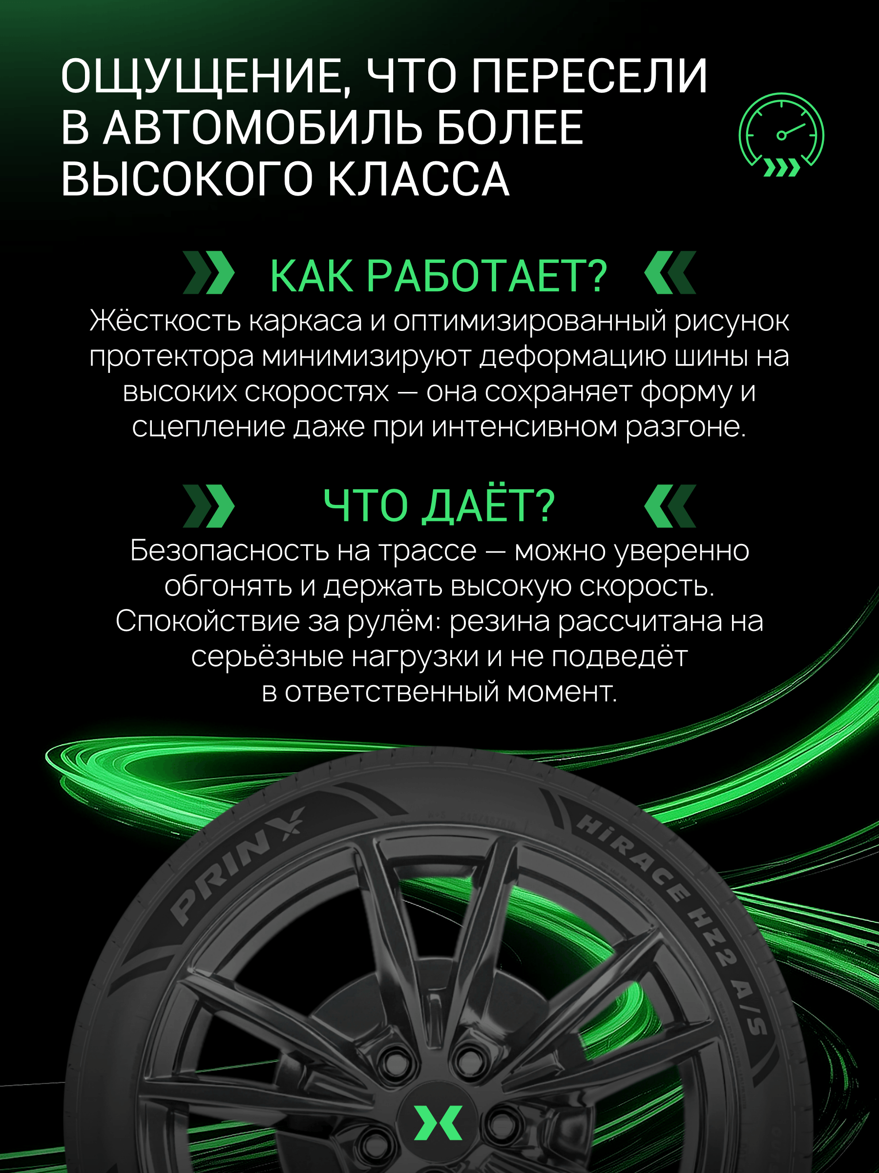 Prinx HZ2 HiRace 225/40 R19 93Y